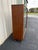 Mid Century Modern Walnut Bookcase With Sliding Glass Doors For Sale - Image 4 of 12