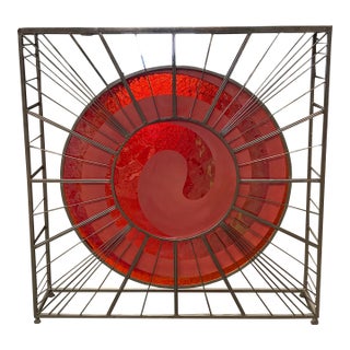 Modern Murano Glass Console Table For Sale