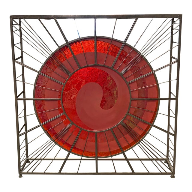 Modern Murano Glass Console Table For Sale