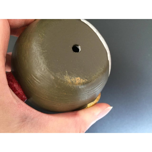 Vintage Studio Art Pottery Whimsical Lovebirds Sculpture - a Pair For Sale - Image 10 of 12