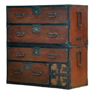 Japanese Tansu Chest of Drawers, 1870s For Sale