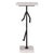 Metal Warso Marble Side Table In For Sale - Image 7 of 8