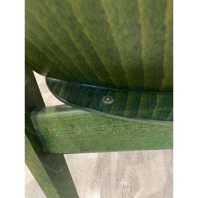 Green Vintage Baumann Green Lounge Chair, 1970s For Sale - Image 8 of 18