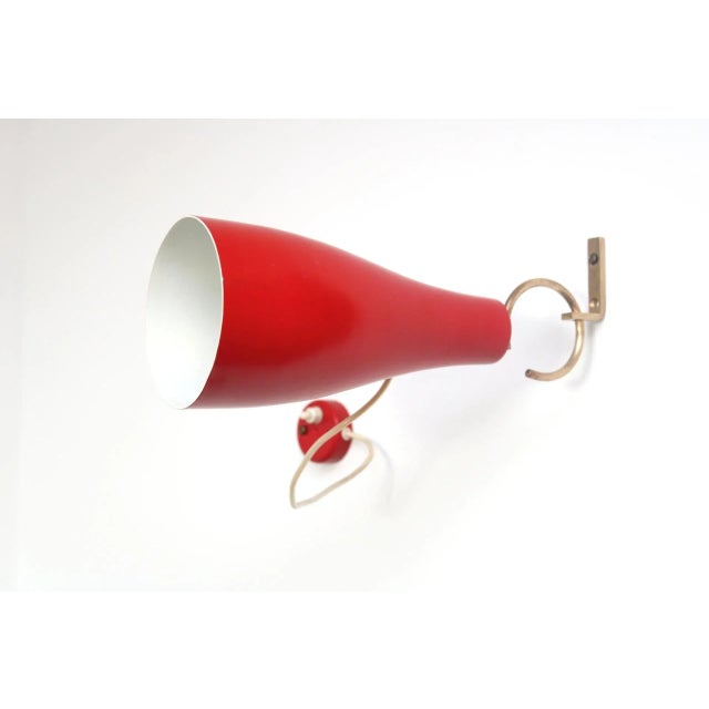 Adjustable Hook Wall Light by J.T. Kalmar for Kalmar, Austria, 1950s For Sale - Image 10 of 13