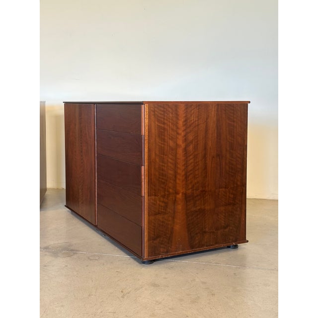 Walnut Sideboards from Bernini, 1970s, Set of 2 For Sale - Image 16 of 18