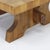 Brown Mid-Century Brutalist Coffee Table in Oak, 1960s For Sale - Image 8 of 10