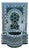 Moroccan Green & White Mosaic Tile Fountain / Rafraf Style For Sale