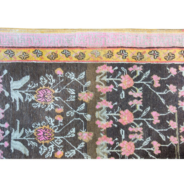 Early 20th Century Central Asian Khotan Rug For Sale - Image 12 of 13