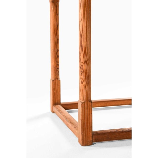 Vintage Pine Table by Carl Malmsten, 1930s For Sale - Image 3 of 10