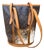 A 2006 Louis Vuitton Monogram Coated Canvas and Leather Bucket Gm Tote Bag For Sale
