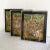 1970s Vintage Balinese Paintings on Paper in Acrylic Frames - Set of 3 For Sale - Image 5 of 10