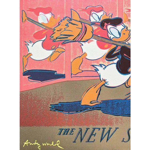 After Andy Warhol, Donald Duck Pink, 1980s, Print For Sale - Image 4 of 6