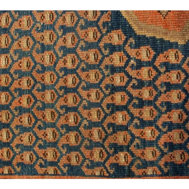 Mid 19th Century Mid-19th Century Persian Malayer Rug For Sale - Image 5 of 5