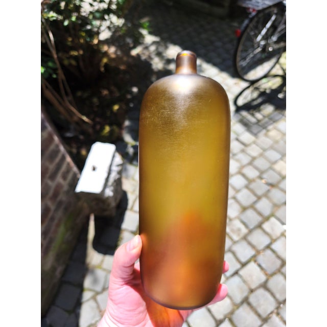 Glass Model 515.1 Velato Vase from Venini, Italy, 1970s For Sale - Image 7 of 9