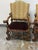 Wood Provasi Bespoke Baroque Carved Wood Armchairs, Pair For Sale - Image 7 of 12