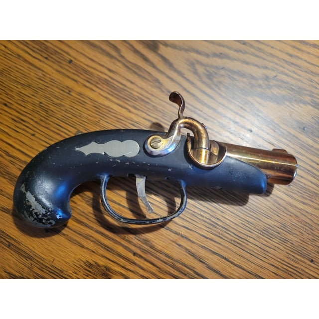 Vintage Mid-Century Pistol-Shaped Lighter For Sale - Image 12 of 12