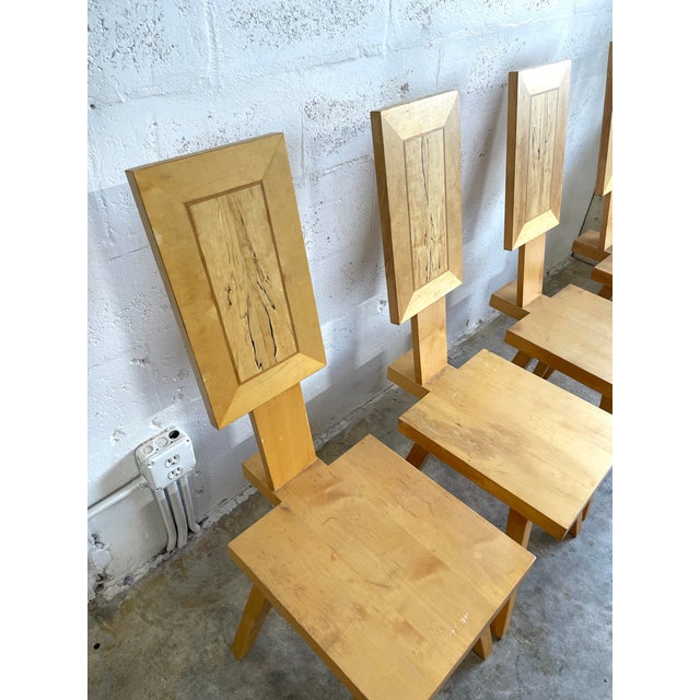 Wood Mid Century Modern Dining Chairs For Sale - Image 7 of 11