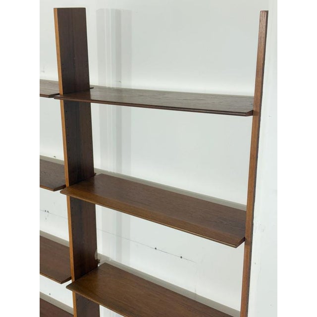 Mid-Century Modern Modular Wall Shelf in Teak by Interna-Peter Pedrides, 1960s For Sale - Image 18 of 18