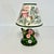 1980s Vintage English Garden Chippendale Hummingbird Petite Table Lamp For Sale - Image 13 of 18