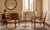 A rare pair of sculptural armchairs by architect and designer Gio Ponti, they embody the essence of 1950s light elegance....