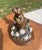 Rare Limited Edition #53/125 "In the Rough" bronze golf gopher sculpture by E.C. Wynne. Depicts a gopher holding a golf...
