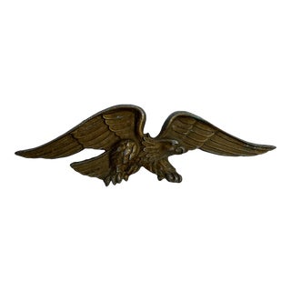 Metal Eagle Wall Sculpture For Sale