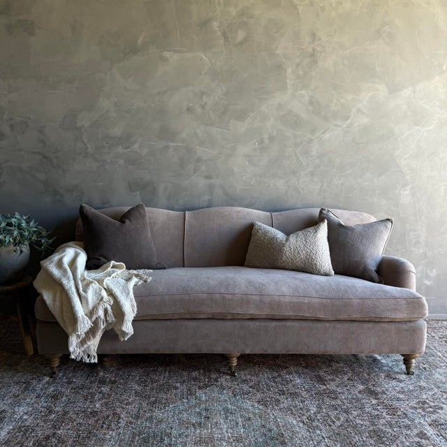 Modern English Arm Sofa Introducing the English Arm Sofa, crafted with heavy weight hemp boasting a soft hand feel for...