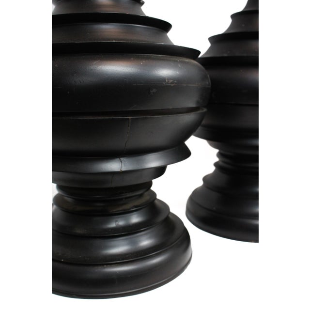 Burmese Black Lacquer Offering Vessel "Hsunok" For Sale - Image 9 of 10