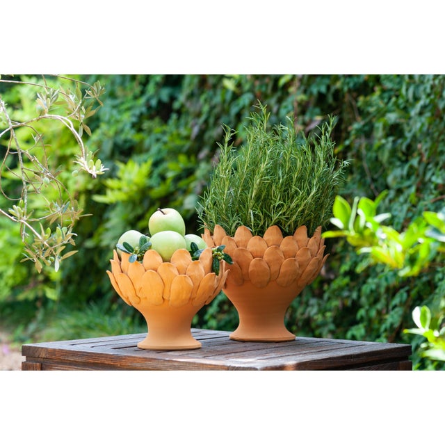 Artichokes are always so decorative. These incredible handmade planters are versatile and the right look in almost any...