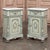 Pair 19th Century French Louis XVI Painted Nightstands With Carrara Marble For Sale - Image 4 of 18