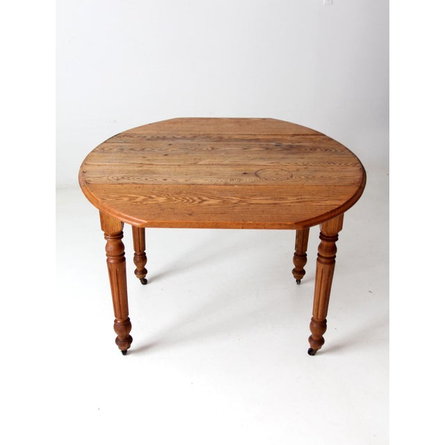 Antique Drop Leaf Table For Sale - Image 13 of 16