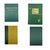 Green Curated Collection of 24 Antique and Vintage Green Hardcover Books, 1887–2000 For Sale - Image 8 of 12