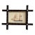 Original Hand-Painted Sailboat Painting in a Antique Folk Frame For Sale
