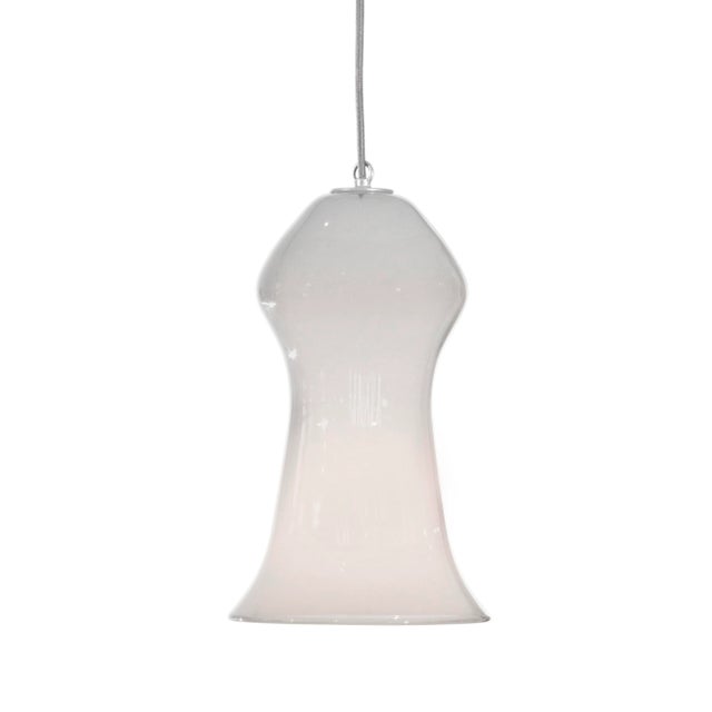 Not Yet Made - Made To Order Gama Pendant Light from the Versuvius Collection in Opal For Sale - Image 5 of 5