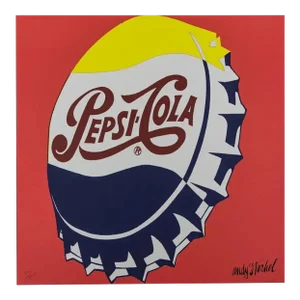 1986 Carnegie Museum of Art After Andy Warhol "Pepsi-Cola" Lithograph