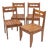Vintage Chairs by Guillerme & Chambron, Set of 4 For Sale