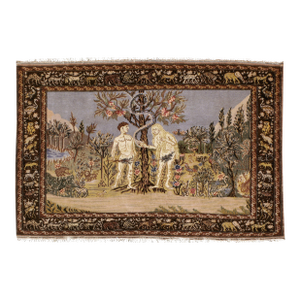 Galerie Shabab Collection Mid-20th Century Turkish Sivas Pictorial Rug