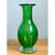 Vintage Italian Striped Green Glass Vase For Sale - Image 4 of 12