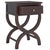Coffee Maxine Accent Table with Storage Drawer in Walnut For Sale - Image 8 of 10