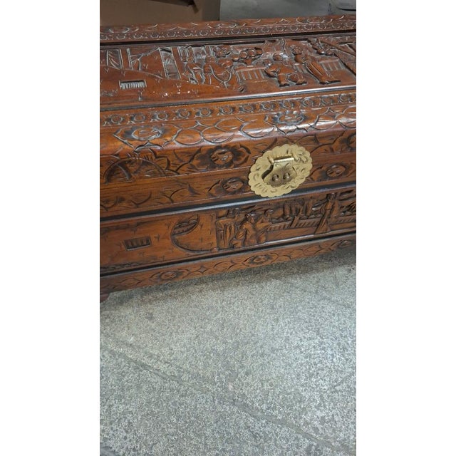 Vintage Asian Chest, 1970 For Sale - Image 3 of 9