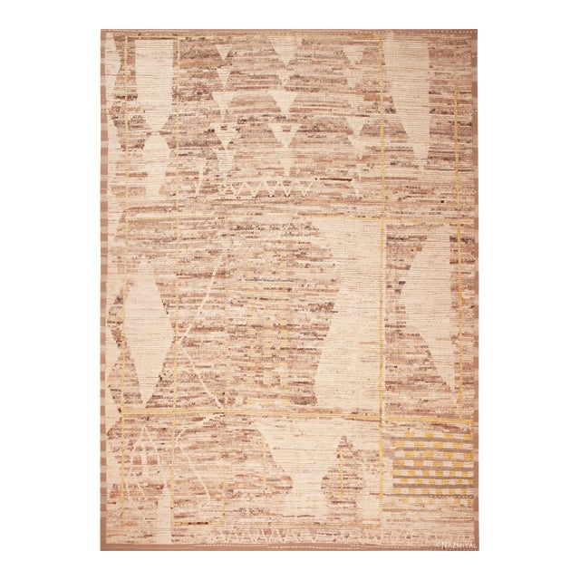 Nazmiyal Collection Modern Contemporary Rug For Sale