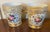 19th Century French Paris Porcelain Apricot Cachepot Planters & Stands With Lion Mask Handles Empire Taste - A Pair For Sale - Image 12 of 15