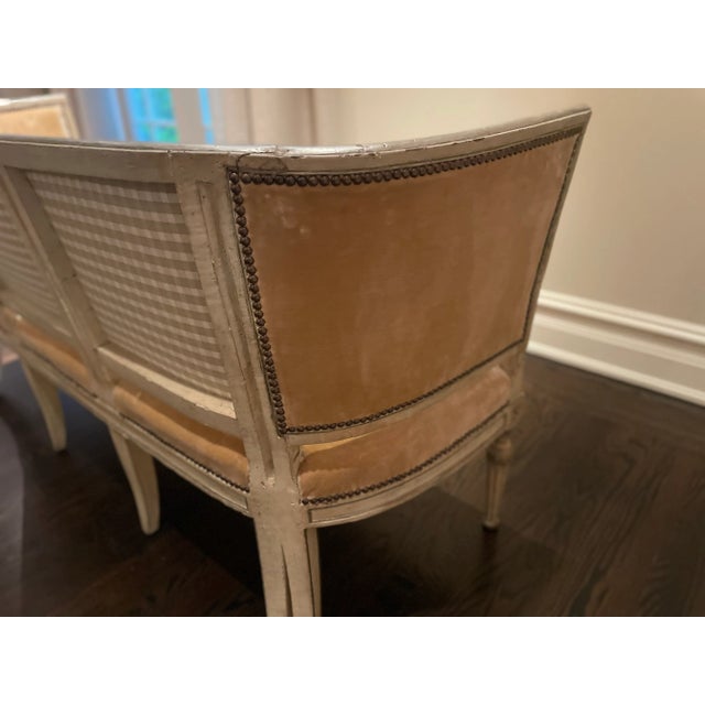 Early 19th Century Italian Settee of Neoclassical Form For Sale - Image 11 of 11