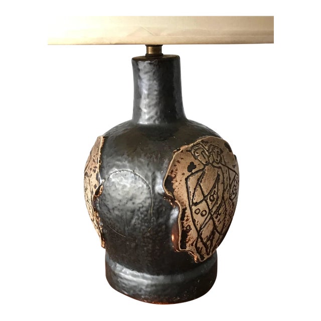 1950s Figural Ceramic Lamp For Sale - Image 9 of 11