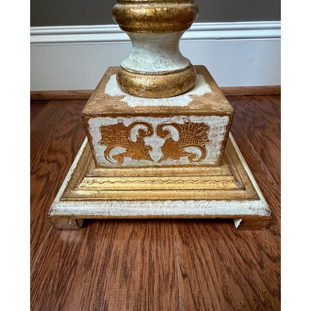 Mid Century Florentine Italian Pedestal For Sale - Image 14 of 18