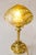 Antique Table Lamp with Loetz Glass Shade, 1908 For Sale - Image 4 of 17