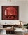 Not Yet Made - Made To Order Blue Glass and Lacquered Wood Frame Mirror Moon by Reda Amalou Design For Sale - Image 5 of 15