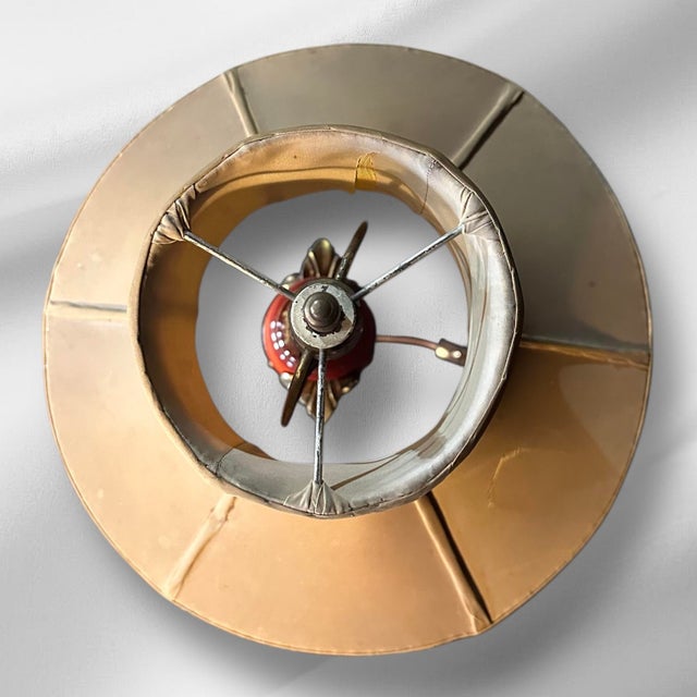 Late 19th Century Victorian Porcelain Table Lamp For Sale - Image 10 of 14