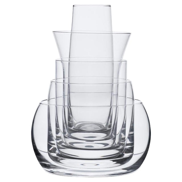 5-in-1 Drinking Glass Set by Joe Colombo For Sale