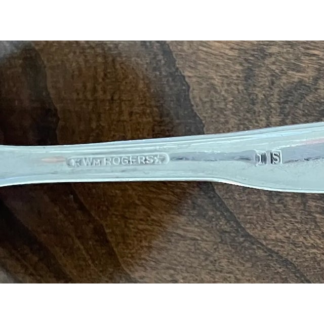 Mid 20th Century Silverplate Sauce Ladle From Wm Rogers For Sale In Boston - Image 6 of 6